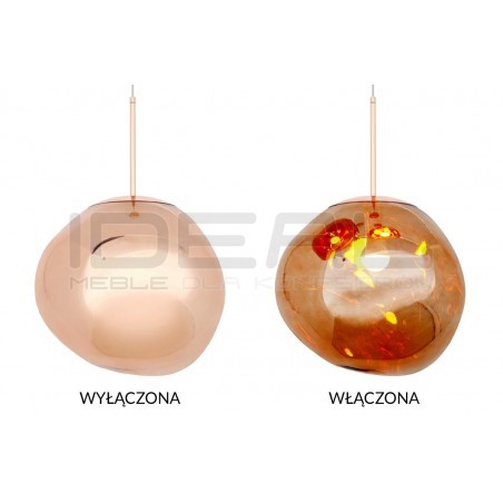 Lampa wisząca Fusion 40 – unikalny design i świetlna głębia