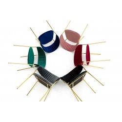 Krzesło Glamour Kubełkowe Margo