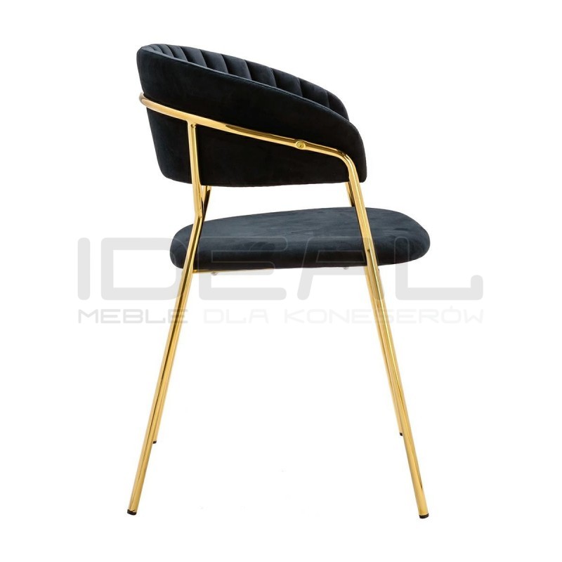 Krzesło Glamour Kubełkowe Margo