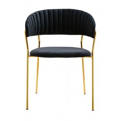 Krzesło Glamour Kubełkowe Margo