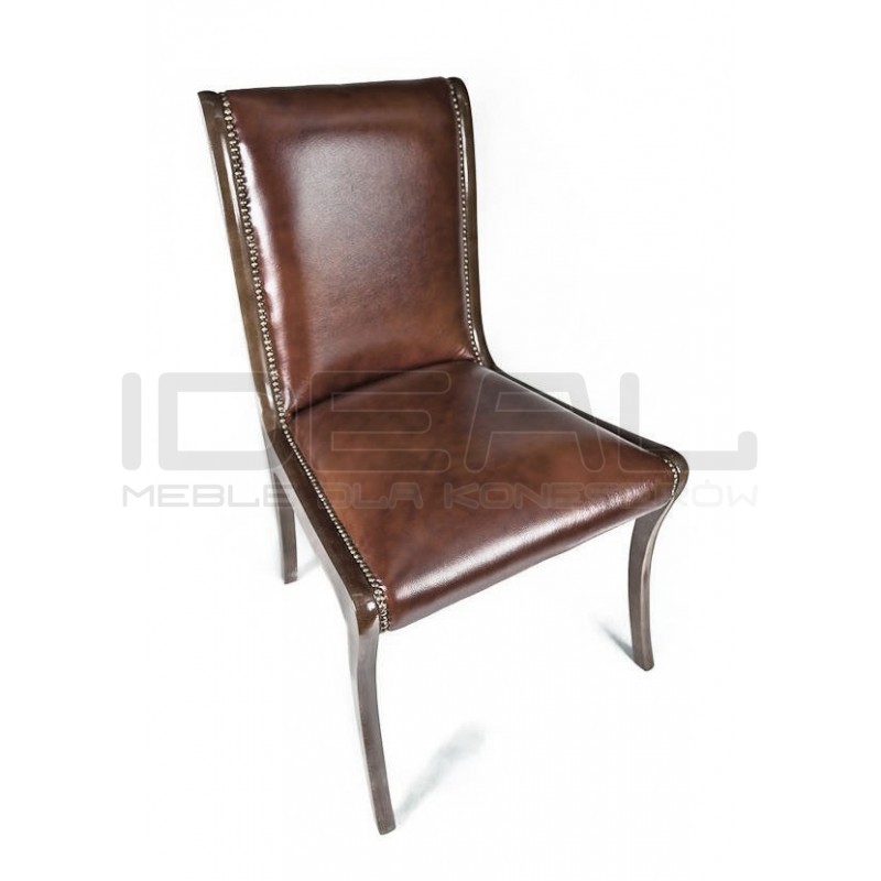 Krzesło Henry w skórze