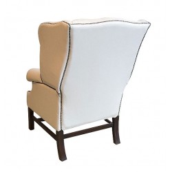 Fotel Uszak Chesterfield Lord Skóra