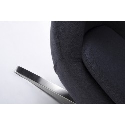 Fotel inspirowany projektem Egg szeroki (tkanina)