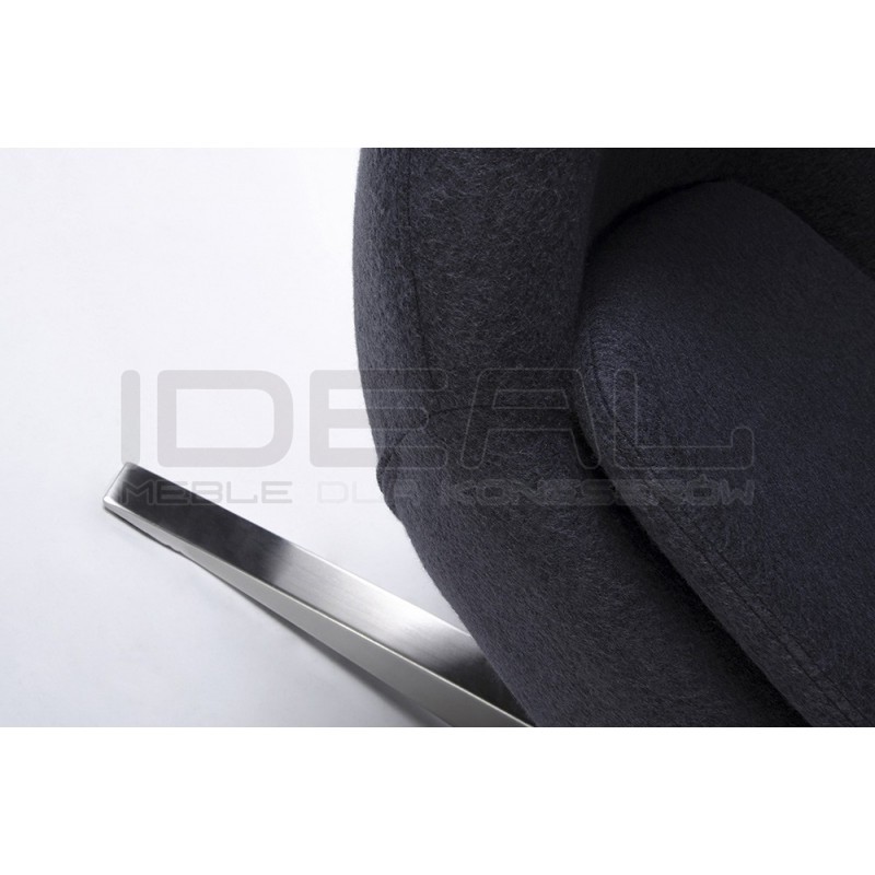 Fotel inspirowany projektem Egg szeroki (tkanina)