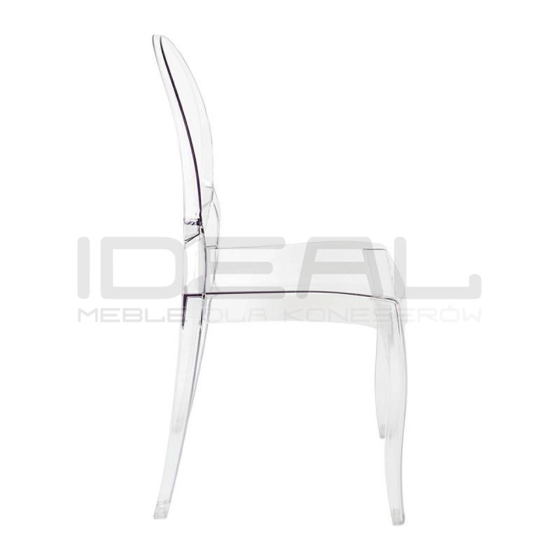 Krzesło przezroczyste ELIZABETH - poliwęglan