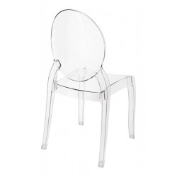 Krzesło przezroczyste ELIZABETH - poliwęglan