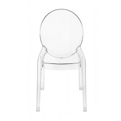 Krzesło przezroczyste ELIZABETH - poliwęglan