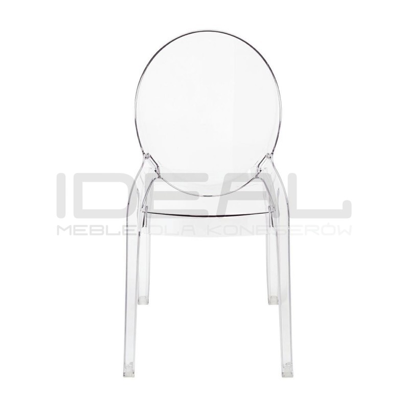 Krzesło przezroczyste ELIZABETH - poliwęglan