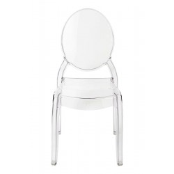 Krzesło przezroczyste ELIZABETH - poliwęglan