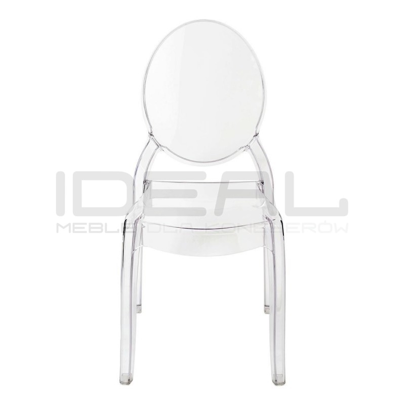 Krzesło przezroczyste ELIZABETH - poliwęglan