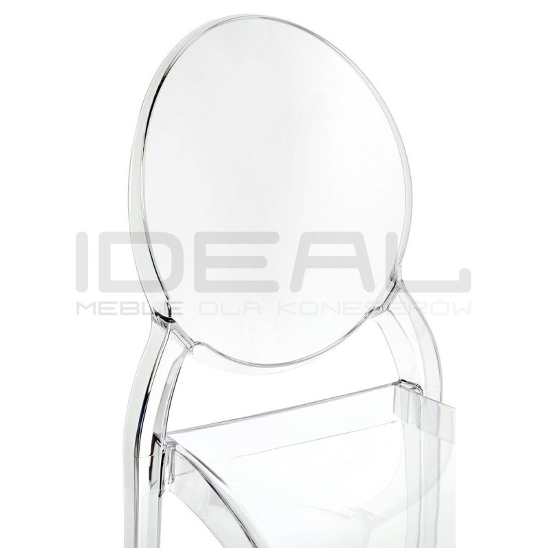 Krzesło przezroczyste ELIZABETH - poliwęglan