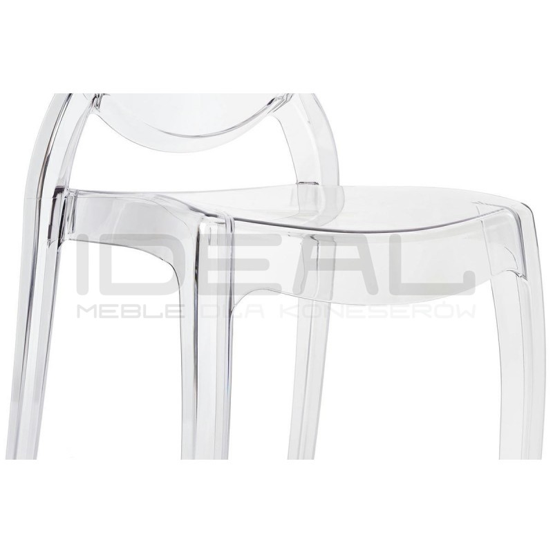 Krzesło przezroczyste ELIZABETH - poliwęglan