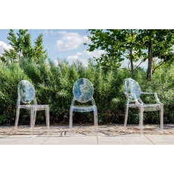 Krzesło przezroczyste ELIZABETH - poliwęglan