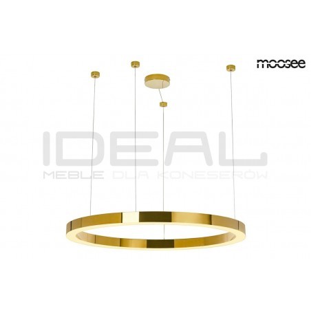 Lampa wisząca RING LUXURY 110 złoty okrąg