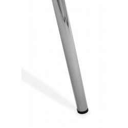 Krzesło Glamour Kubełkowe Margo chrom