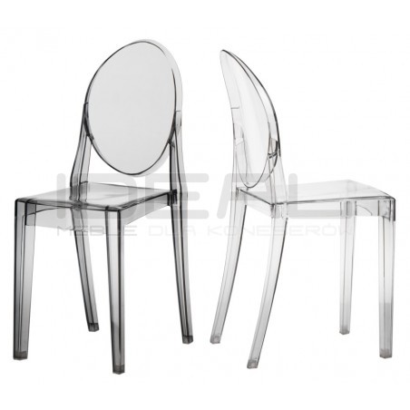 Krzesło przezroczyste Viki