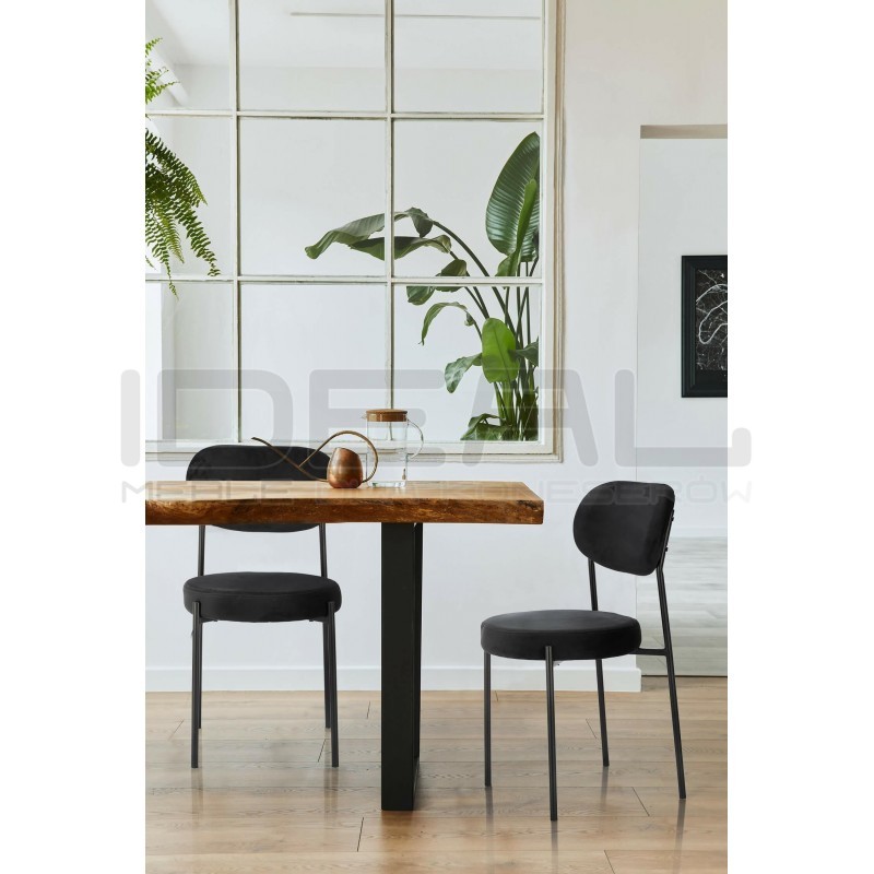 Krzesło tapicerowane Camile Velvet