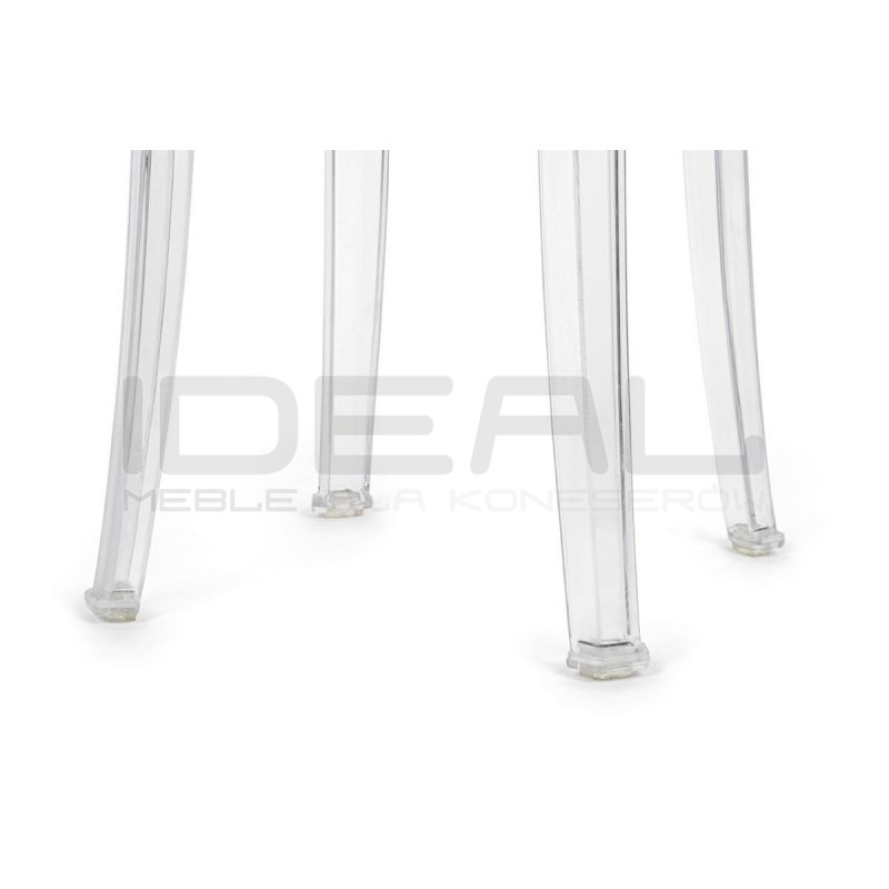 Stołek przezroczysty Charles