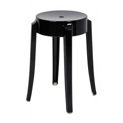 Stołek przezroczysty Charles