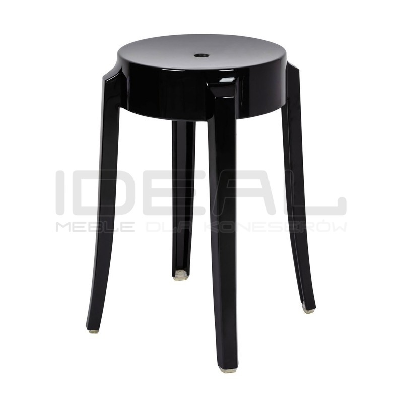 Stołek przezroczysty Charles