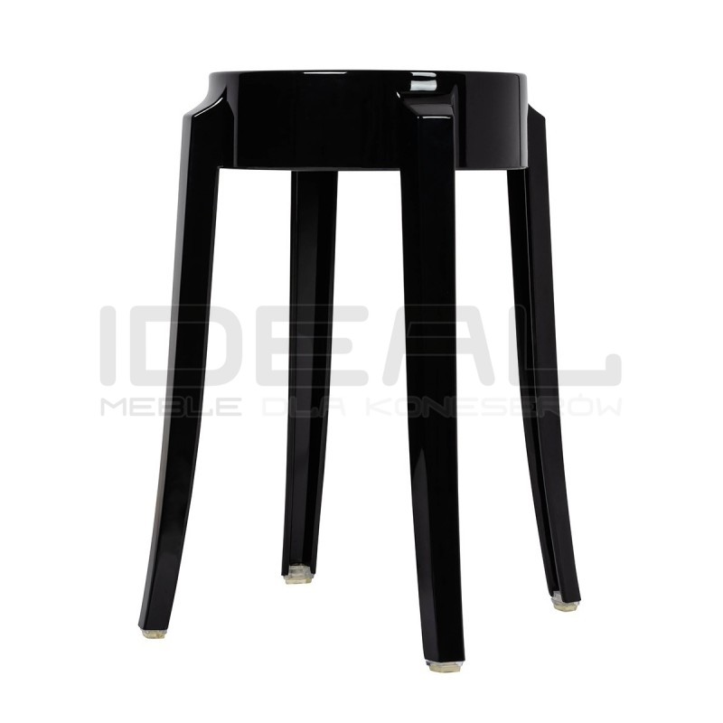 Stołek przezroczysty Charles