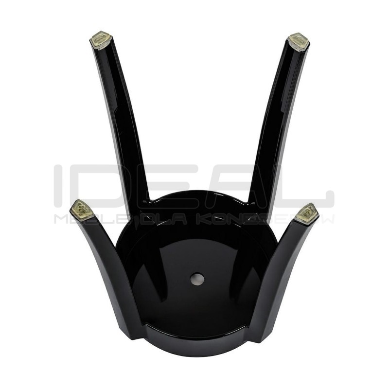 Stołek przezroczysty Charles