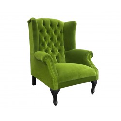 Fotel Uszak Chesterfield Szerlok