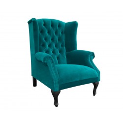 Fotel Uszak Chesterfield Szerlok