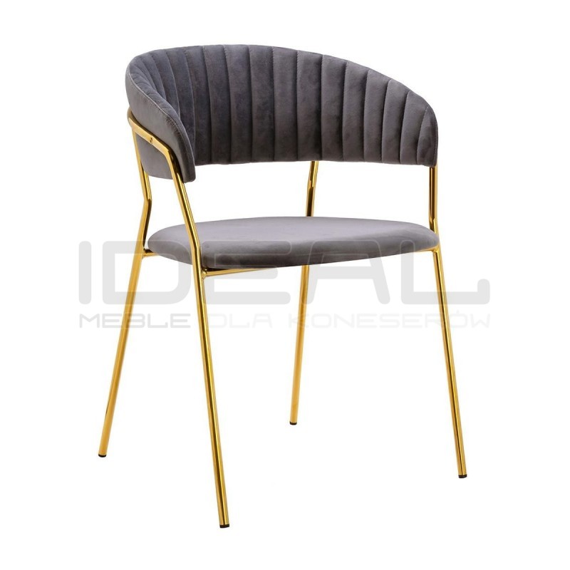 Krzesło Glamour Kubełkowe Margo