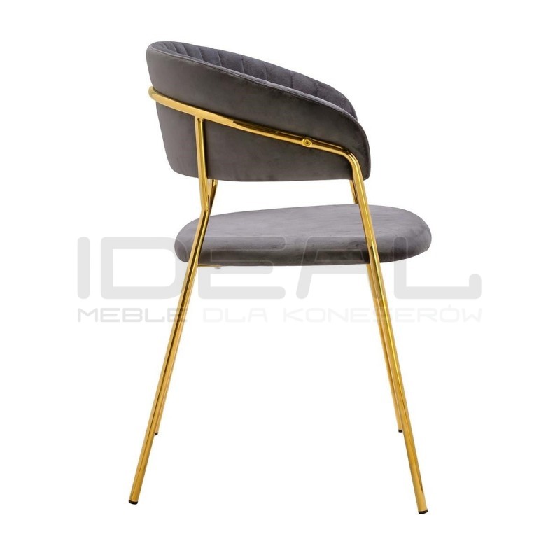 Krzesło Glamour Kubełkowe Margo