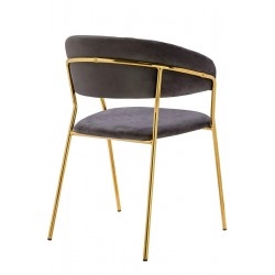 Krzesło Glamour Kubełkowe Margo