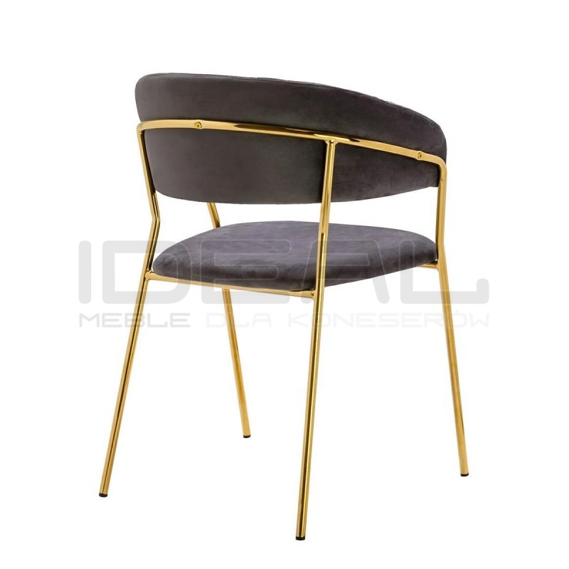 Krzesło Glamour Kubełkowe Margo