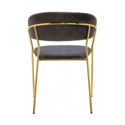 Krzesło Glamour Kubełkowe Margo