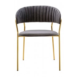 Krzesło Glamour Kubełkowe Margo