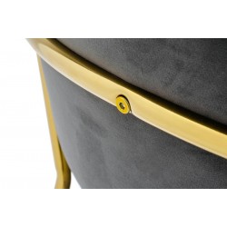 Krzesło Glamour Kubełkowe Margo