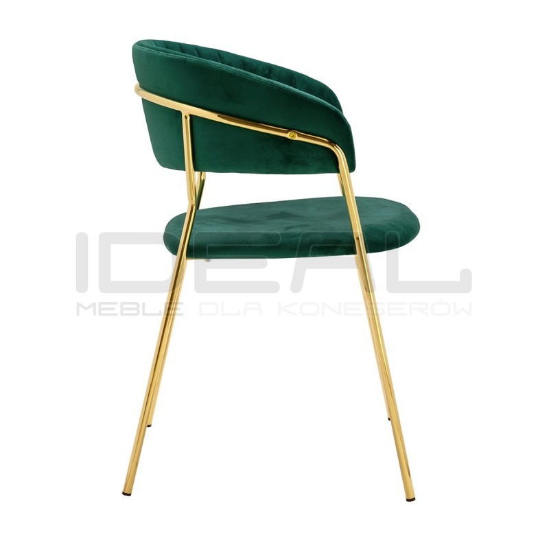 Krzesło Glamour Kubełkowe Margo