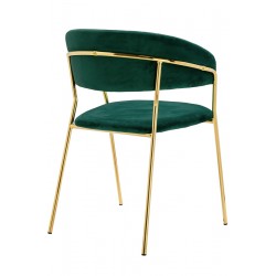 Krzesło Glamour Kubełkowe Margo