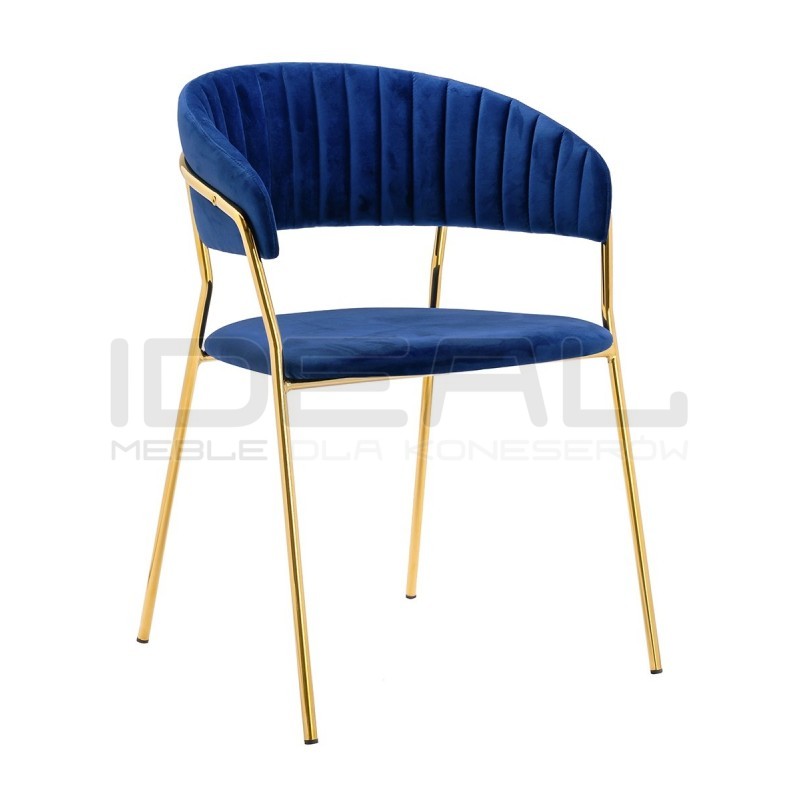 Krzesło Glamour Kubełkowe Margo