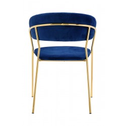 Krzesło Glamour Kubełkowe Margo