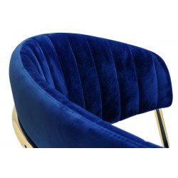 Krzesło Glamour Kubełkowe Margo