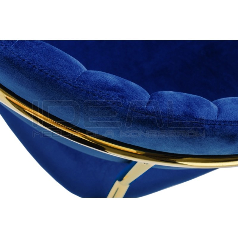 Krzesło Glamour Kubełkowe Margo