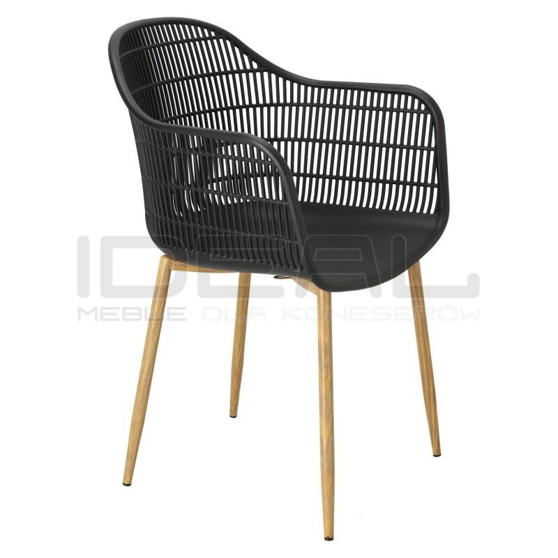 Krzesło Boho Kubełkowe Becker | IdealMeble.pl