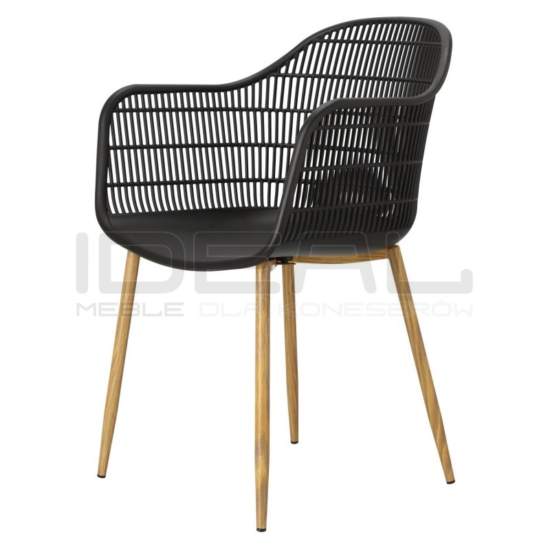 Krzesło Boho Kubełkowe Becker | IdealMeble.pl