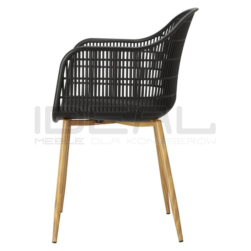 Krzesło Boho Kubełkowe Becker | IdealMeble.pl