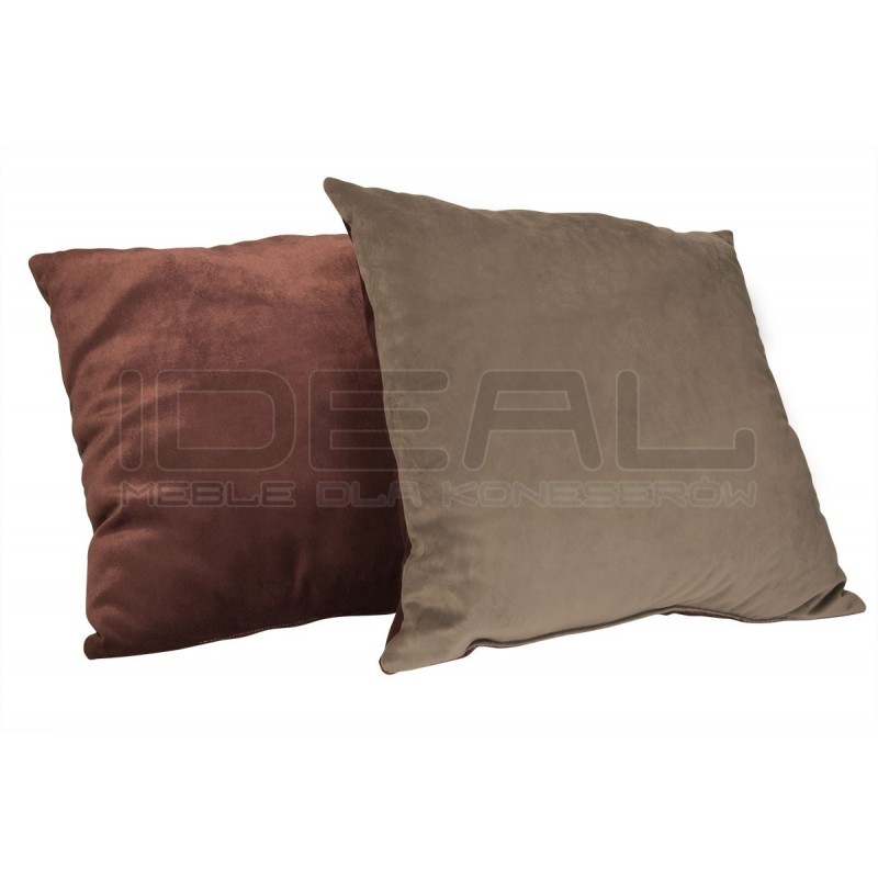 Poduszka Ozdobna Dwustronna 40X40 zestaw 2 szt (szare, zgaszony fiolet)