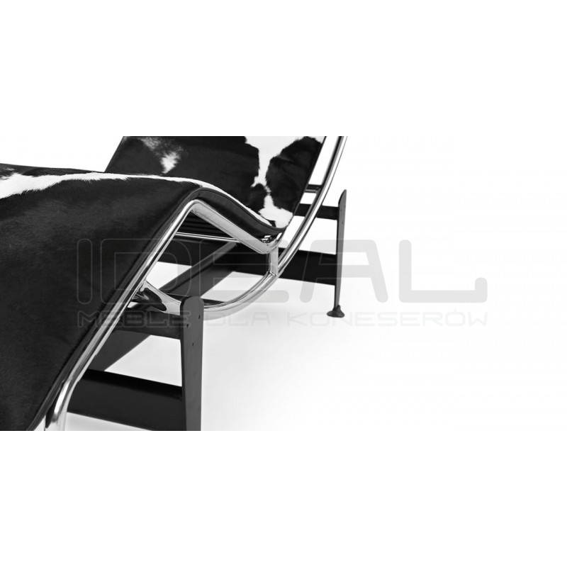 Leżanka inspirowana projektem Lc4 w Skórze Pony