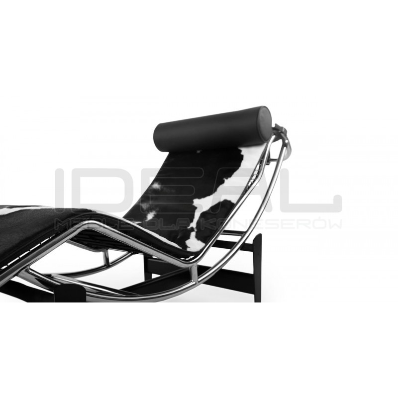 Leżanka inspirowana projektem Lc4 w Skórze Pony