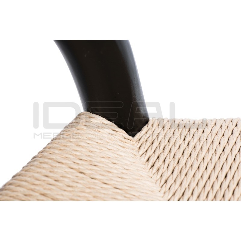 Krzesło inspirowane projektem Wishbone - Boho Wicker