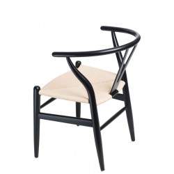 Krzesło inspirowane projektem Wishbone - Boho Wicker