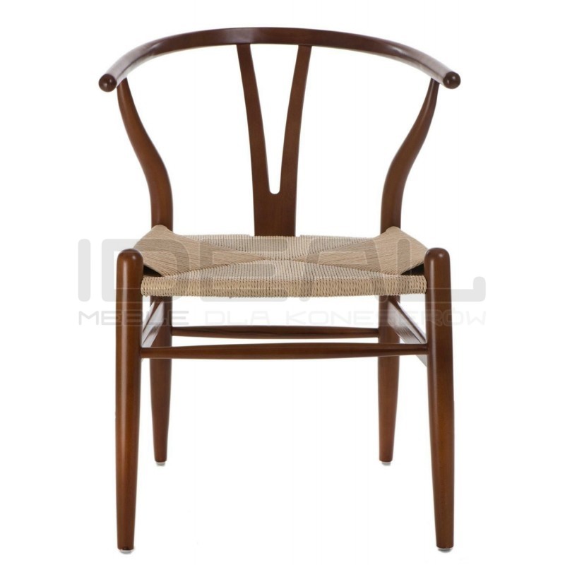 Krzesło inspirowane projektem Wishbone - Boho Wicker